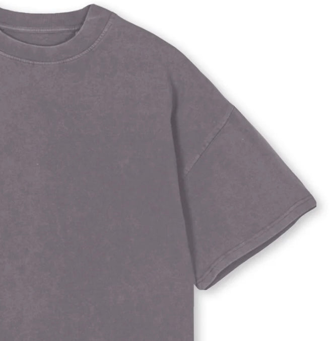 IRON GRAY T-SHIRT OVERSIZED